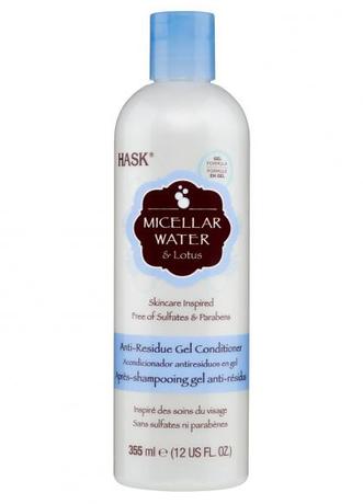 Кондиционер для глубокого очищения волос с мицеллярной водой и экстрактом лотоса Hask Micellar Water Anti-Residue Gel Conditioner