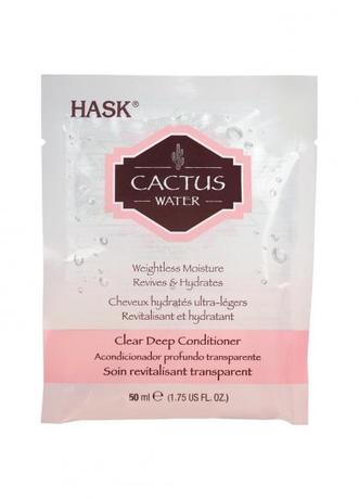 Насыщенный кондиционер-маска для волос с кактусовой водой Hask Cactus Water Clear Deep Conditioner Travel Size